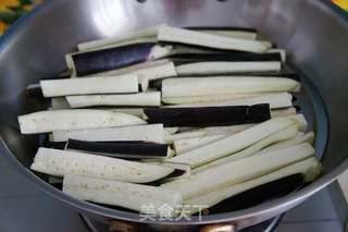 蒜香拌茄条的做法步骤:3