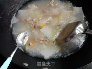 淡菜薏米冬瓜汤的做法步骤:13