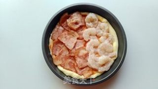 海陆双拼披萨的做法步骤:9
