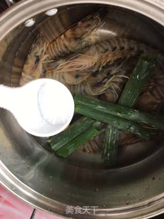 “鲜虾”基围虾蒸蛋的做法步骤:11