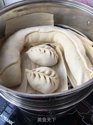 大葱猪肉包的做法步骤:12