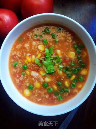 青豆虾仁燕麦粥的做法步骤:11