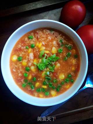 青豆虾仁燕麦粥的做法步骤:12