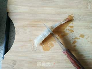 双色芝麻高升虾的做法步骤:8