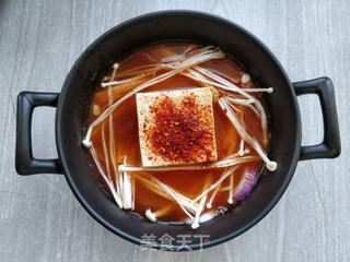 韩式酸辣豆腐汤的做法步骤:3