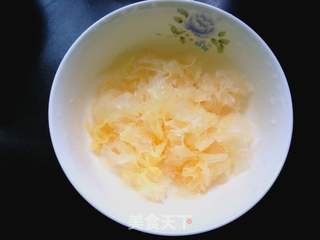 桂花莲子豆浆的做法步骤:2