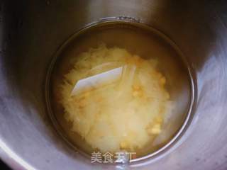 桂花莲子豆浆的做法步骤:7