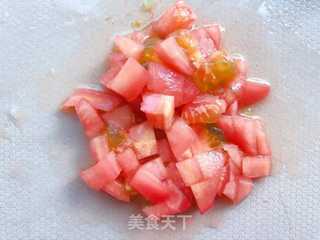【宝宝辅食】鳕鱼冬瓜茄汁面 的做法步骤:4