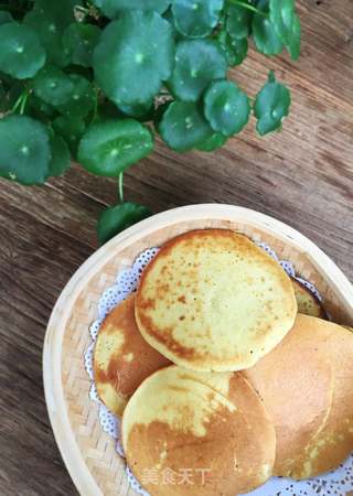 奶香玉米饼(免发酵)的做法步骤:3