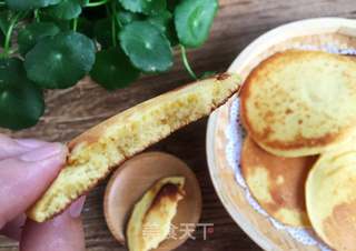 奶香玉米饼(免发酵)的做法步骤:5