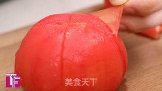 番茄虾仁意面的做法步骤:2
