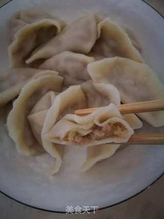 蒲瓜瘦肉饺子的做法步骤：12