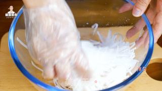 炎热的夏日,无法拒绝的清爽-韩式辣拌萝卜丝的做法步骤:5