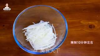 炎热的夏日,无法拒绝的清爽-韩式辣拌萝卜丝的做法步骤:6