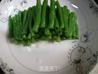 凉拌豆角的做法步骤:5