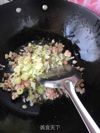 肉酱拌面的做法步骤:5