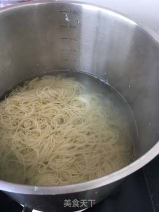 肉酱拌面的做法步骤:10