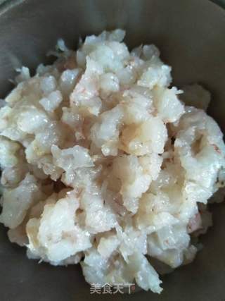 虾仁五色馅蒸饺的做法步骤:2