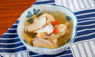 松茸鸡汤!鲜!的做法步骤:4
