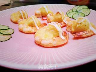 芝士土豆烤大虾的做法步骤:11