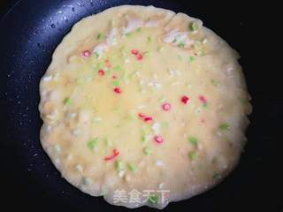 葱花煎饼的做法步骤:8