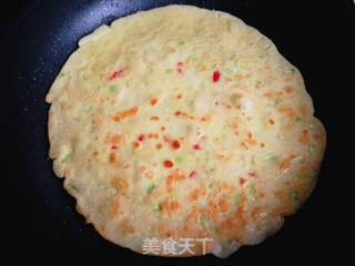 葱花煎饼的做法步骤:9