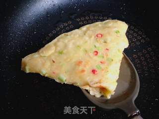 葱花煎饼的做法步骤:10