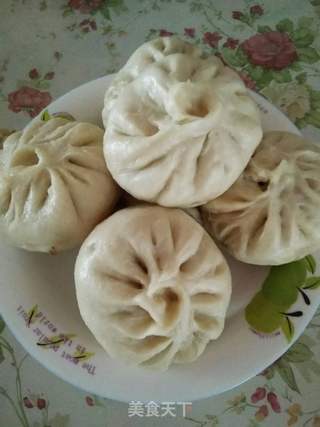 豇豆肉包的做法步骤:11