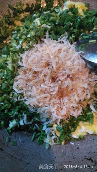 鸡蛋虾皮水饺的做法步骤:5
