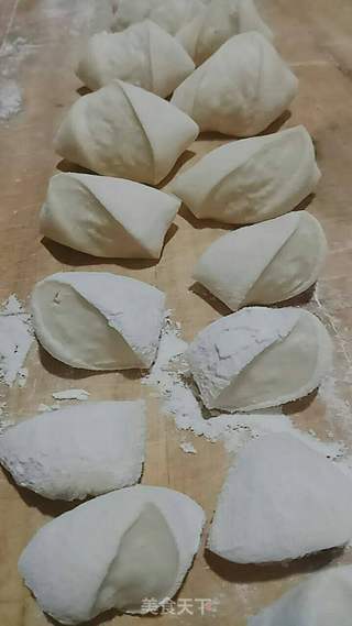 鸡蛋虾皮水饺的做法步骤:8