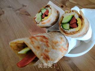 美味卷饼的做法步骤:7