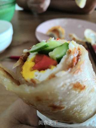 美味卷饼的做法步骤:9