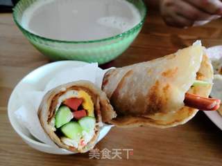 美味卷饼的做法步骤:11
