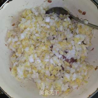 韭菜白菜猪肉水饺的做法步骤:7