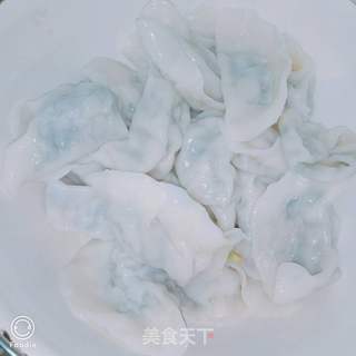 韭菜白菜猪肉水饺的做法步骤:12