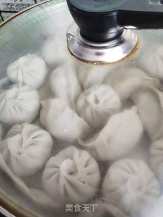 全麦虾仁角瓜蒸饺的做法步骤:16