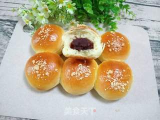 豆沙餐包的做法步骤:16