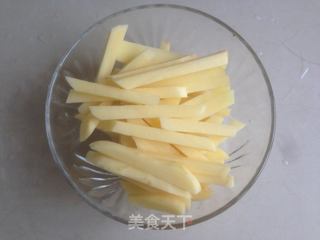 烤箱版薯条的做法步骤:2