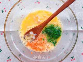 【宝宝辅食】鲜虾杂蔬蛋卷 的做法步骤:9