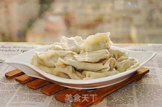 鸵鸟肉蒲公英馅水饺的做法步骤:10