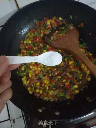 牛肉炒饭的做法步骤:6