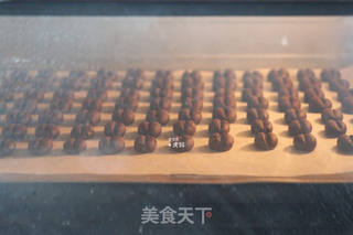 咖啡豆饼干的做法步骤:12