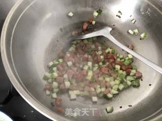 炒馒头的做法步骤：6