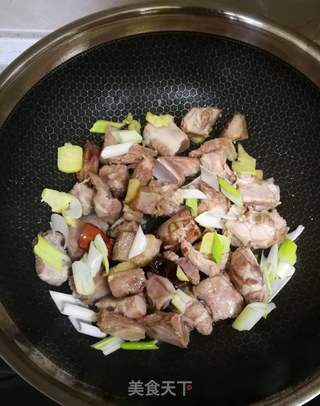 排骨玉米炖豆角的做法步骤:8