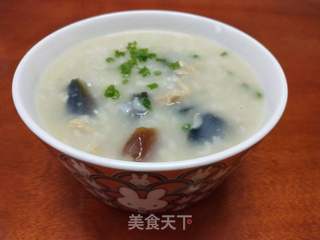 皮蛋瘦肉粥的做法步骤：10