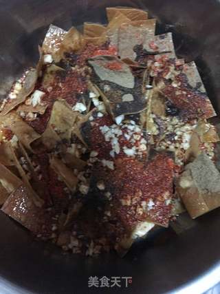 麻辣豆皮的做法步骤:6