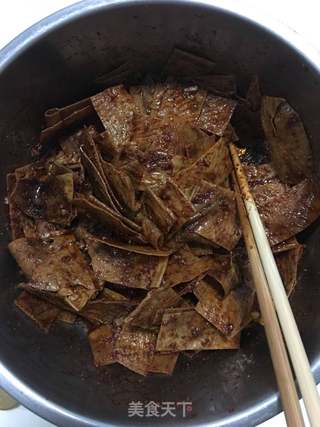 麻辣豆皮的做法步骤：7