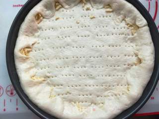 豌豆玉米火腿披萨的做法步骤:9