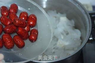 红枣银耳羹的做法步骤：5