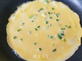 鳗鱼鸡蛋卷饼的做法步骤：7